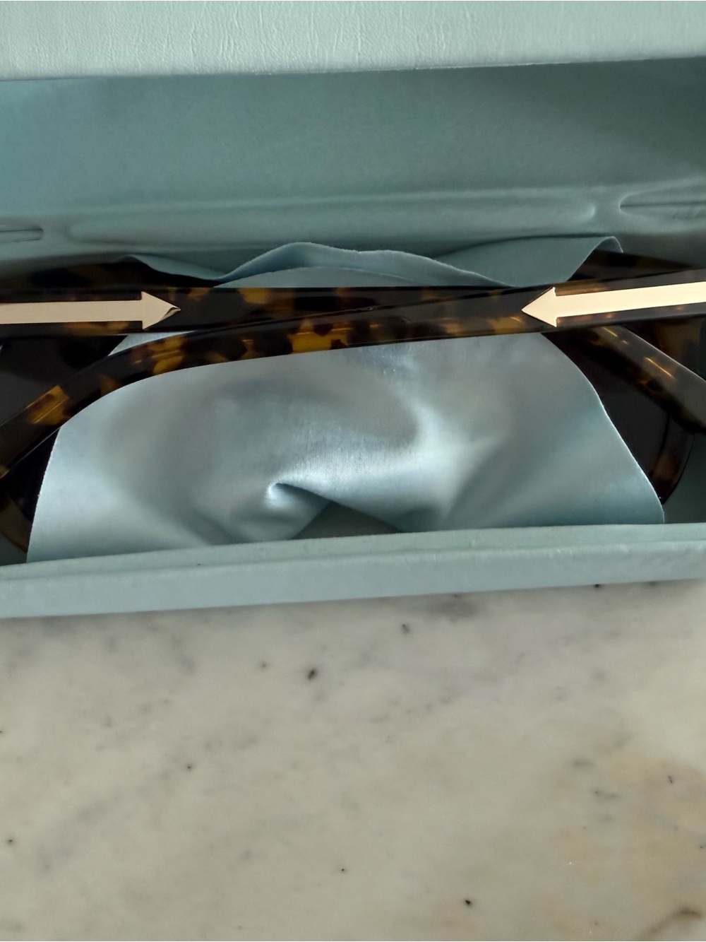Authentic pre-own Karen Walker Tortoiseshell Round Sunglasses Brown/Black Lense - Picture 6 of 9